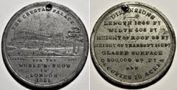 Victoria - 1851 Medal of the Crystal Palace Exhibition, UK