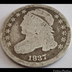 1837 Dime - 10 Cents