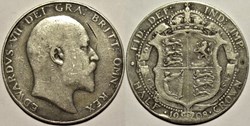 Edward VII - Half Crown 1908 - United Kingdom of G.B.