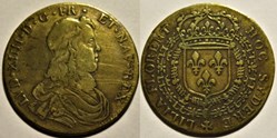 Louis XIV - c.1645, Jeton "HOC. SYDERE. LILIA. FLORENT"