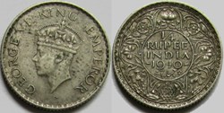 George VI - 1/4 Rupee 1940 Bombay - British India