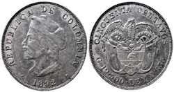 50 Centavos 1892 - Discovery of America