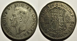 George VI - Half Crown 1939 - Great Britain (ex.2)