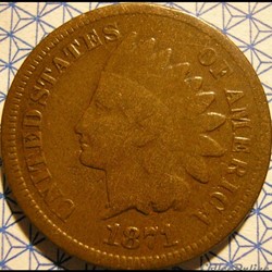 1871 One Cent
