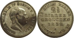 Friedrich Wilhelm IV - 2½ Silbergroschen 1858 Berlin, Kingdom of Prussia