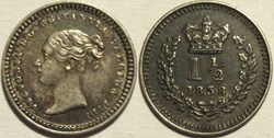 Victoria - 1½ Pence 1838 - Great Britain