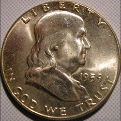 1959 Half Dollar var.