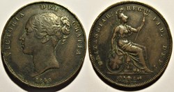 Victoria - One Penny 1849 - Kingdom of Great Britain