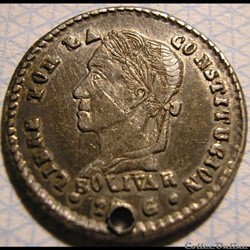1860 Potosi - 1/2 Sol
