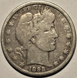 1898 San Francisco Half $ (ex.2)