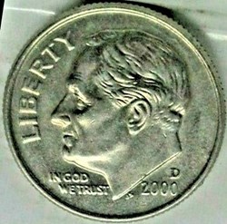 2000 Denver Dime