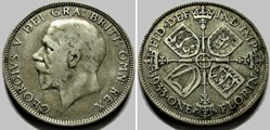 George V - One Florin 1933 - Great Britain