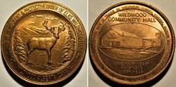 Wildwood Community Hall, Alberta - Two Dollars Token 1984