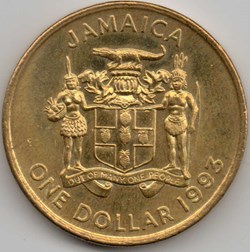 Elizabeth II - One Dollar 1993 - Jamaica