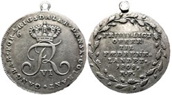 Frederik VI Denmark - ⅙ Rigsdaler Courant 1808