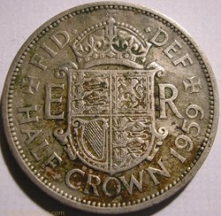 Elizabeth II - Half Crown 1959