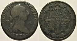 1775 - 4 Maravedis Segovia - Carlos III de España