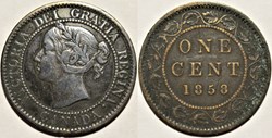 Victoria - One Cent 1858