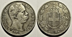 1883 Regno d'Italia, 2 Lire, Roma - Umberto I