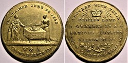 William IV & Adelaide - 1831 Coronation Token, Great Britain