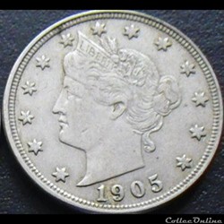 1905 5 Cents (ex.2)