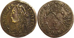 Louis XVI - c.1775, Rechenpfennig par J.C. Reich