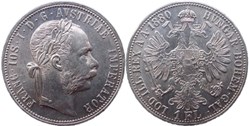 Franz Joseph I - 1 Florin 1880, Austrian Empire