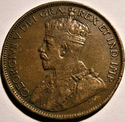 George V - 1 Cent 1918