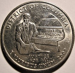 2009 D Quarter Dollar - District of Columbia