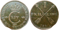 Sweden - Carl XIV Johan - 1 Skilling 1830