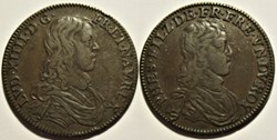 Louis XIV & Philippe d'Orléans c.1645, Jeton frère du roi