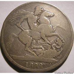 George IV - One Crown 1822 - Kingdom of Great Britain
