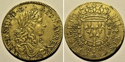Louis XIV - c.1659, Jeton du Conseil du roi