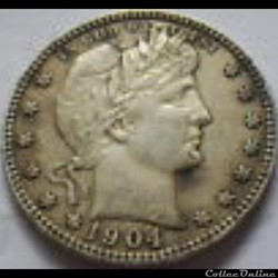 1904 Quarter Dollar (ex.3)
