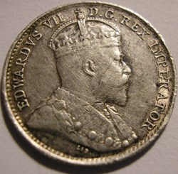 Edward VII - 5 Cents 1905