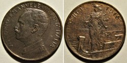 1916 Regno d'Italia, Centesimo, Roma - Vittorio Emanuele III