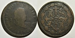 1817 Jubia 8 Maravedis - Fernando VII de España