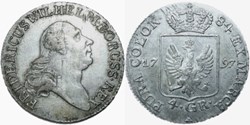 Friedrich Wilhelm II - 4 Groschen 1797, Kingdom of Prussia