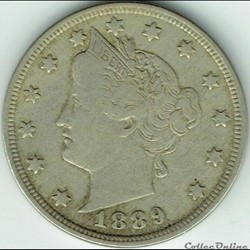 1889 5 Cents (ex.2)