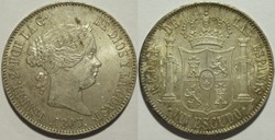 1867 Madrid, 1 Escudo - Isabel II de España