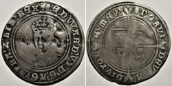 Edward VI Tudor - One Shilling 1551-53 - Kingdom of England