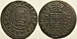 1664 Cordoba - 16 Maravedis - Felipe IV de España