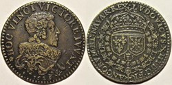 Louis XIII - 1629, Jeton de compte, "Hoc Vinci Victore Iuvat"