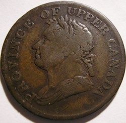 Upper Canada 1832 - HalfPenny Token - John Walker & Co.