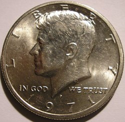 1971 Denver Half Dollar (ex.3)