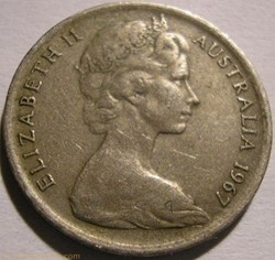 Elizabeth II - 5 Cents 1967 - Australia