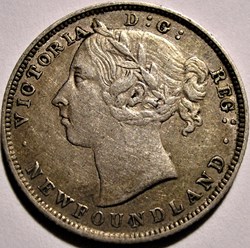Victoria - 20 Cents 1900 Newfoundland