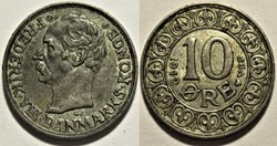 Frederik VIII Denmark - 10 Øre 1912