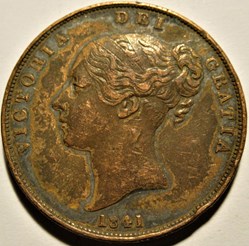 Victoria - One Penny 1841 - Kingdom of Great Britain