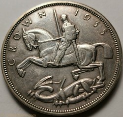 George V - One Crown 1935 - Silver Jubilee